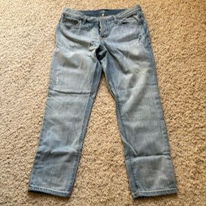 Loft buttonfly boyfriend jeans Size 8